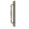 Heritage Brass Door Pull Handle on Plate Avon Design Antique Brass finish