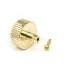 Polished Brass Judd Cabinet Knob - 38mm (No Rose)