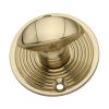 Beehive Turn & Release Polished Brass