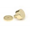 Polished Brass Kelso Cabinet Knob - 32mm (Plain)