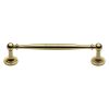 Heritage Brass Cabinet Pull Colonial Design 152mm CTC Polished Brass Finish