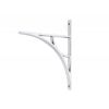 Polished Chrome Tyne Shelf Bracket (260mm x 200mm)