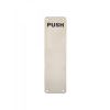 Finger Plate Push - Satin Stainless Steel