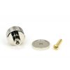 Polished Nickel Brompton Cabinet Knob - 25mm (Plain)