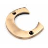 Polished Bronze Letter C