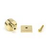 Polished Brass Kelso Cabinet Knob - 25mm (Square)