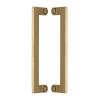 Heritage Brass Back to Back Door Pull Handle Apollo Design 307mm Polished Brass Finish