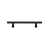 Heritage Brass Cabinet Pull T-Bar Design with 16mm Rose 128mm CTC Matt Bronze Finish