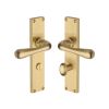 Heritage Brass Charlbury Reeded Bathroom Set Satin Brass finishUK Design Registration Number 6202494