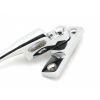 Polished Chrome Night-Vent Locking Peardrop Fastener - RH