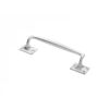 Pub Style Pull Handle - Satin Chrome