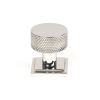 Polished SS (304) Brompton Cabinet Knob - 25mm (Square)