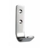 Flat Coat Hook - Satin Stainless Steel