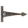 Beeswax 6" Arrow Head T Hinge (pair)