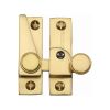 Heritage Brass Sash Fastener Lockable Unlacquered Brass Finish