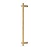 Heritage Brass Door Pull Handle Industrial Design 353mm Satin Brass Finish