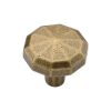 Terre Cabinet Knob 032mm Distressed Brass finish