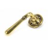 Aged Brass Newbury Lever on Rose Set - U