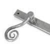 Pewter Monkeytail Slimline Lever Espag. Lock Set - RH