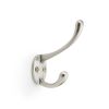 Alexander & Wilks - Victorian Hat and Coat Hook - Satin Nickel