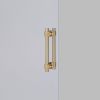 PULL BAR / SMALL 200MM / DOUBLE-SIDED / CAST / BRASS