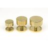 Polished Brass Judd Cabinet Knob - 25mm (Plain)