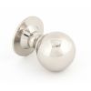 Polished Nickel Ball Cabinet Knob 39mm