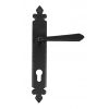 Black Cromwell Lever Espag. Lock Set