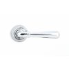 Polished Chrome Newbury Lever on Rose Set (Plain) - U