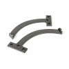 Pewter 8.5" Quadrant Stay (Pair)