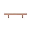 Heritage Brass Cabinet Pull Bar Design 101mm CTC Satin Rose Gold Finish