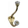 Heritage Brass Hat & Coat Hook Polished Brass finish