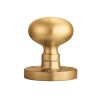 Mushroom Mortice Knob - Satin Brass