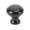 Black Regency Cabinet Knob - Small