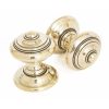 Aged Brass Elmore Concealed Mortice Knob Set