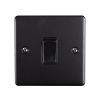 Eurolite Enhance Decorative 1 Gang Switch Matt Black