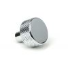 Polished Chrome Brompton Cabinet Knob - 25mm (No rose)