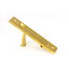 Polished Brass 125mm x 25mm Edge Pull