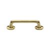 Heritage Brass Cabinet Pull Traditional Design 96mm CTC Polished Brass Finish