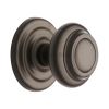 Heritage Brass Centre Door Knob Round Design 3 1/2" Matt Bronze Finish