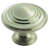 Traditional Pattern Knob 34mm - Satin Nickel