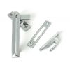 Polished Chrome Locking Art Deco Fastener - LH