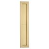 12" Flush Handle Satin Brass