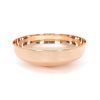 Smooth Copper Round Sink