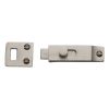 Heritage Brass Slide Bolt Satin Nickel finish