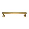 Heritage Brass Cabinet Pull Deco Design 160mm CTC Polished Brass Finish