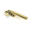 Aged Brass Locking Art Deco Fastener - RH