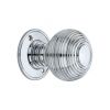 Beehive Large 60mm Mortice Door Knob Satin Nickel