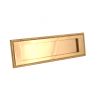 Georgian Letter Plate 250mm Polished Brass