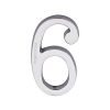 Heritage Brass Numeral 6 Concealed Fix 76mm (3") Polished Chrome finish